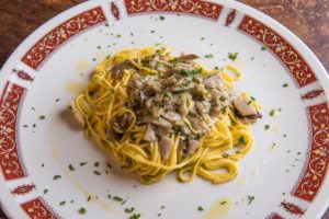 Tagliolini Funghi Porcini - Ristorante Mamma Gina a Firenze